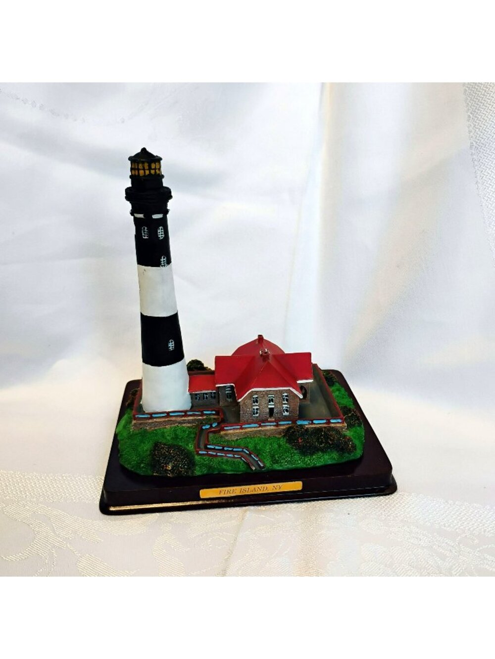 Fire Island Lighthouse Model Figurine, Oneida Studios Collection 1998, Nautical